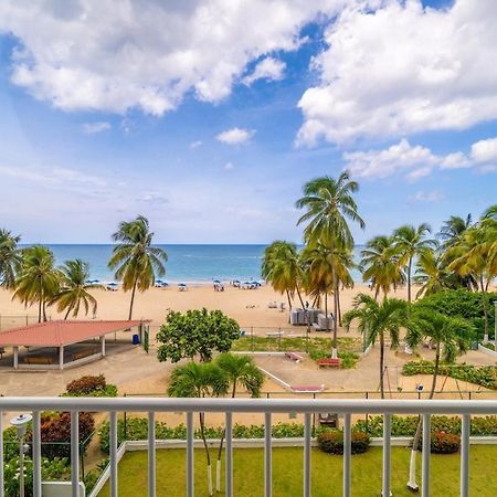 Sunset Paradise Cozy Beachfront Escape - Isla Verde San Juan Bagian luar foto